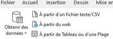 obtenir des données