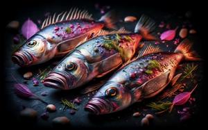 poissons grillés