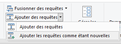ajout de requête