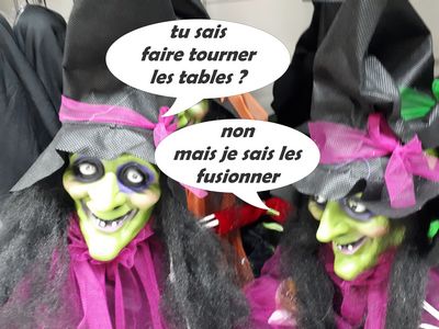 fusion de tables